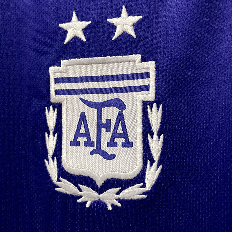 Camiseta visitante Argentina mundial 2022