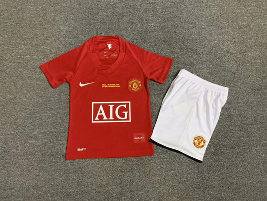 Kit niño Manchester United 07/08