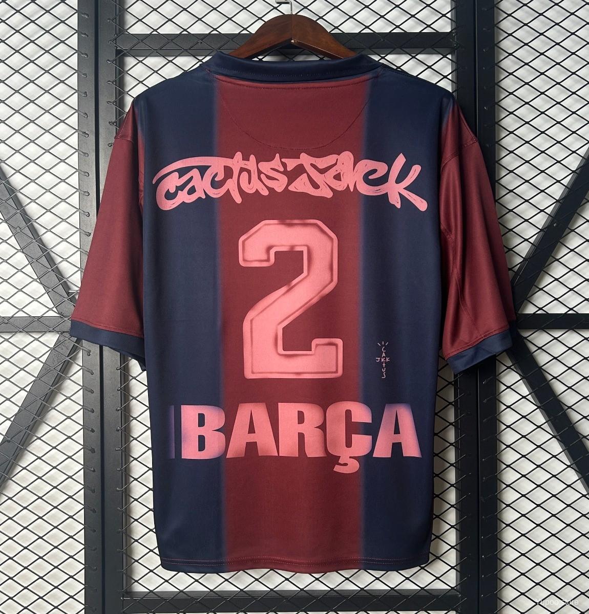 Camiseta local Barcelona 25/26 Travis Scott