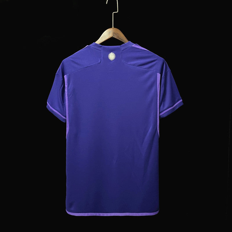 Camiseta visitante Argentina mundial 2022