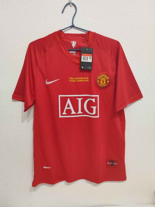 Camiseta local Manchester United 2008 retro