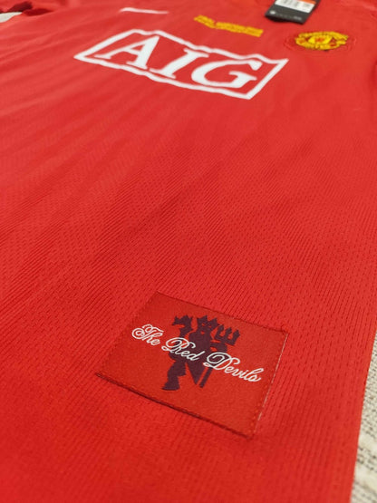 Camiseta local Manchester United 2008 retro