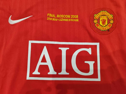 Camiseta local Manchester United 2008 retro