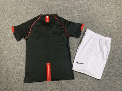 Kit niño visitante Manchester United 07/08