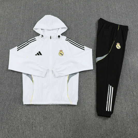 Chandal Real Madrid blanco/negro