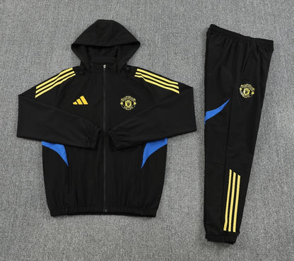 Chandal Manchester United negro/amarillo